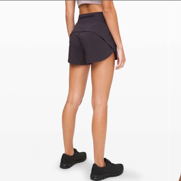 NWT Lululemon Speed Up MR Short *4" Lined Updated Fit, Size 8, Black - Picture 5 of 8